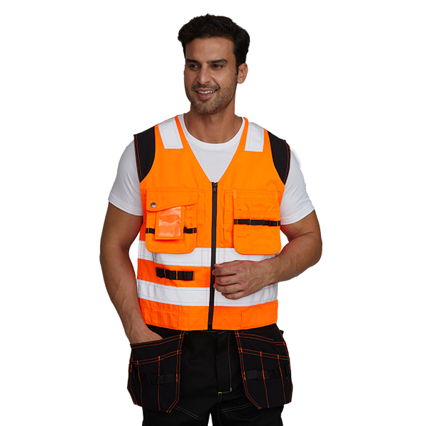 Flame Retardant Reflective Safety Jacket